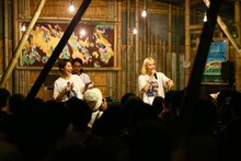 chelmico 2nd album「Fishing」Release Partyの様子。（Photo by ally_kphoto）