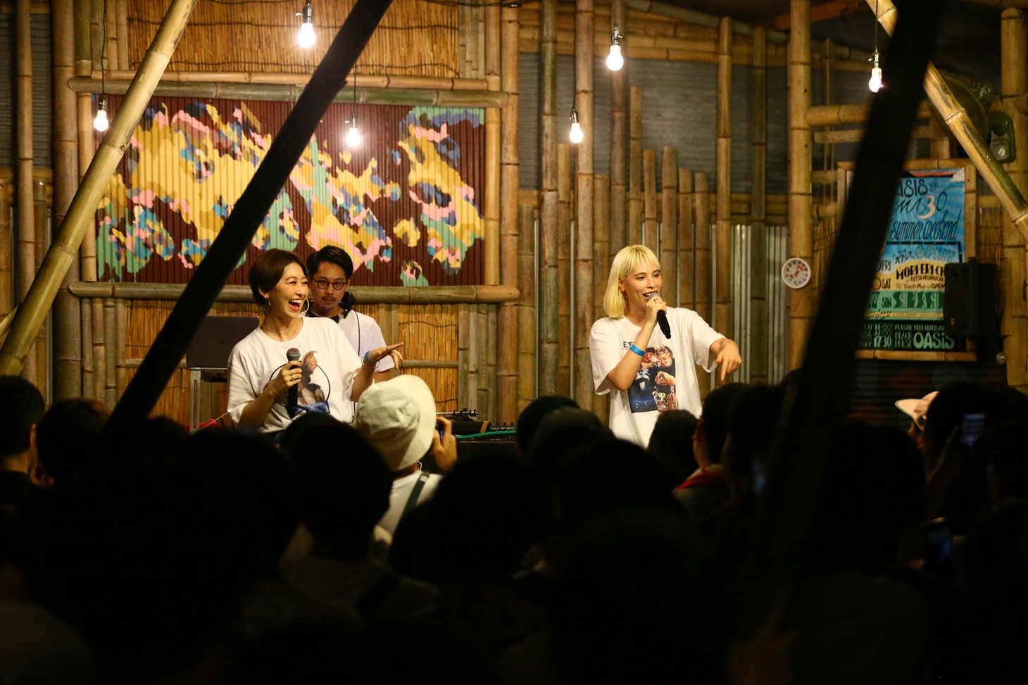 chelmico 2nd album「Fishing」Release Partyの様子。（Photo by ally_kphoto）