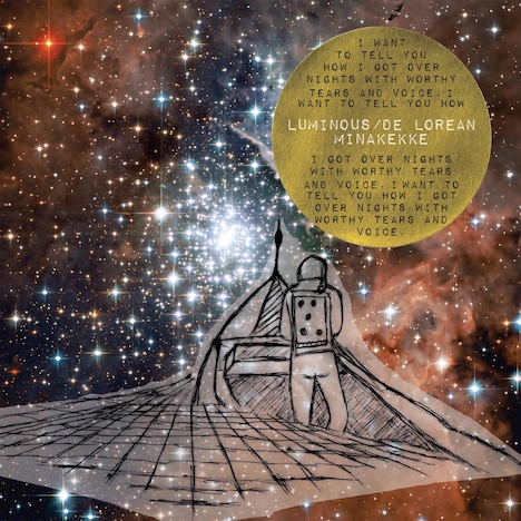 MINAKEKKE「Luminous / De Lorean」ジャケット