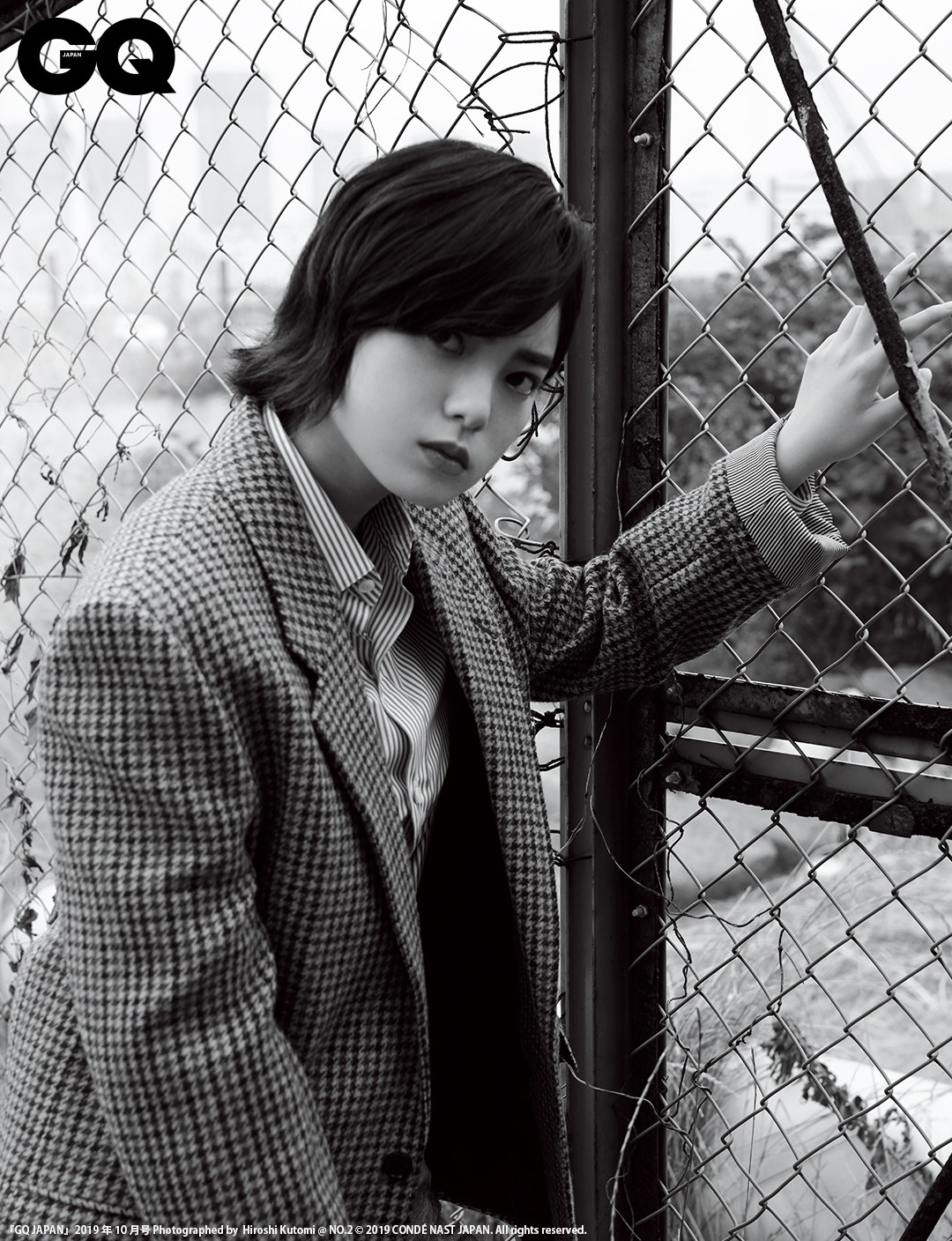 「GQ JAPAN」2019年10月号より。(c) 2019 CONDE NAST JAPAN. All rights reserved.