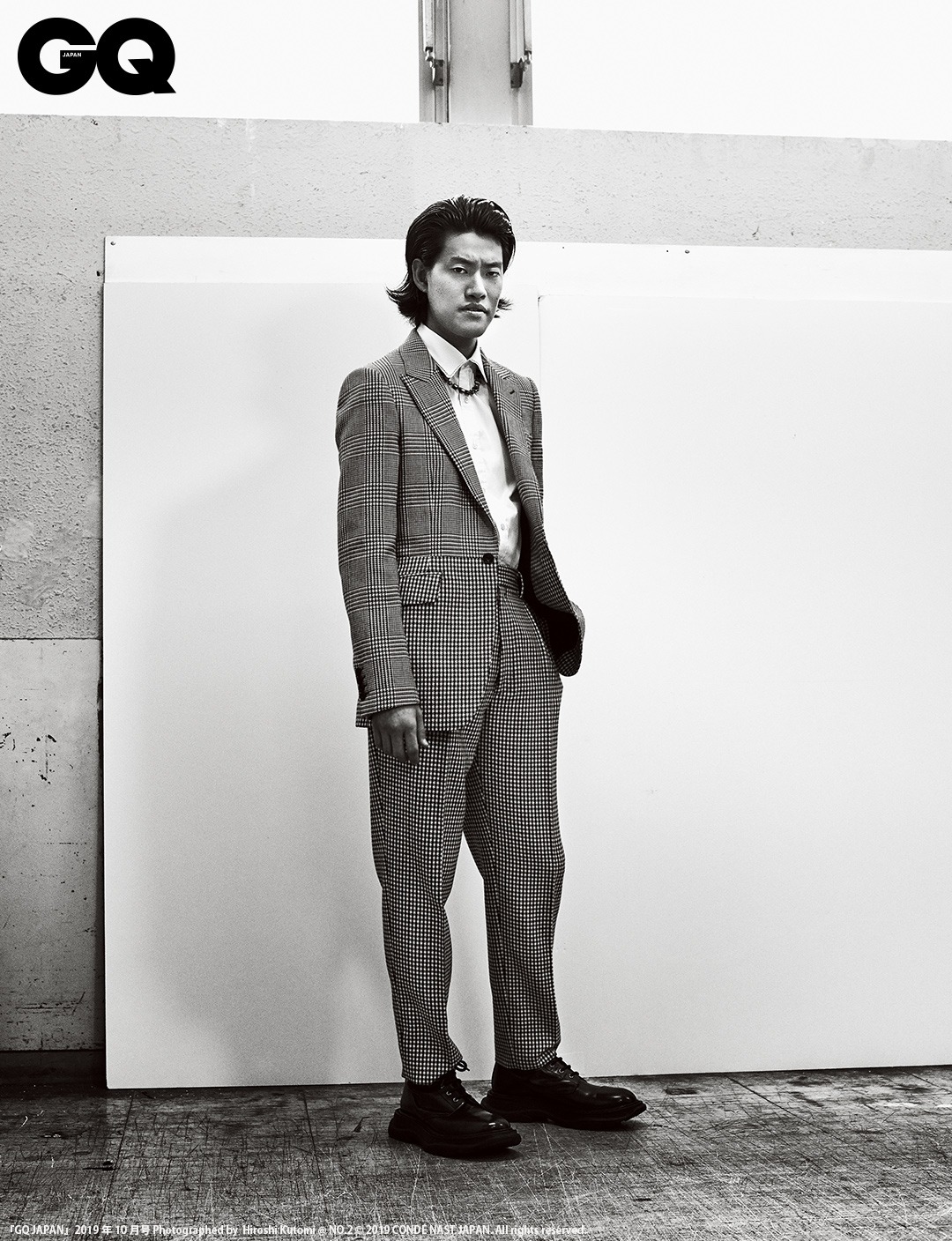 「GQ JAPAN」2019年10月号より。(c) 2019 CONDE NAST JAPAN. All rights reserved.