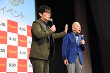 左から飯尾和樹、ウド鈴木。