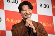 来場者からの「面白かった！」という映画の感想にご満悦な星野源。
