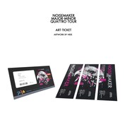 NOISEMAKER「『MAJOR-MINOR』QUATTROTOUR」先行チケットのデザイン。