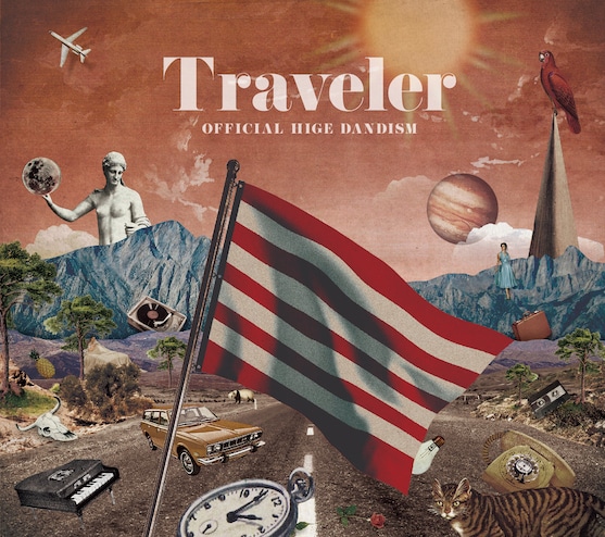 Official髭男dism「Traveler」初回限定盤ジャケット