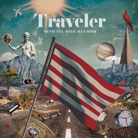 Official髭男dism「Traveler」通常盤ジャケット