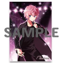 さとみ「Memories」特典ポスターのデザイン。