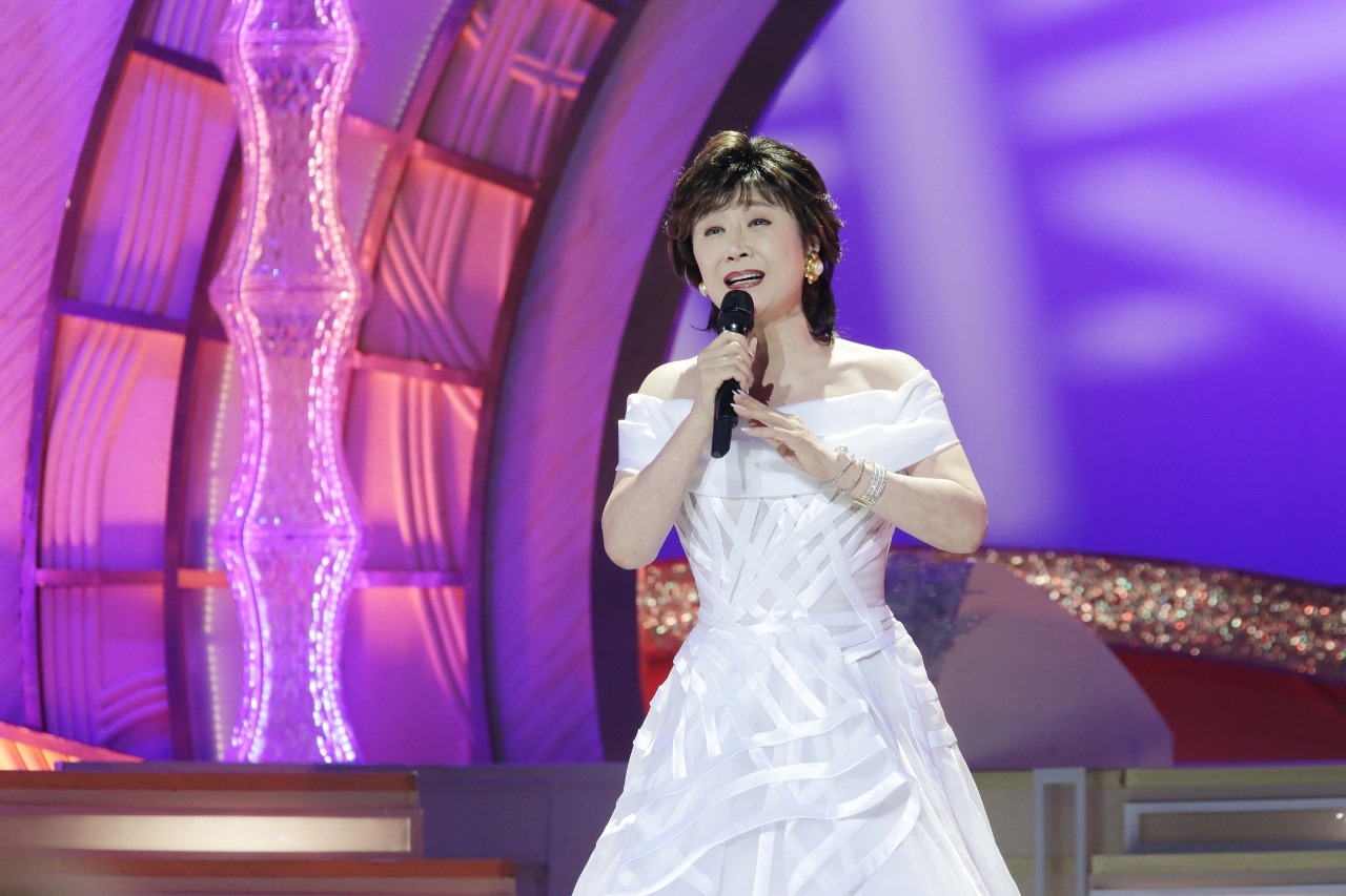 テレビ東京「夏祭りにっぽんの歌2019」より小林幸子。