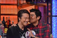 EXILE TAKAHIROと高嶋政宏。