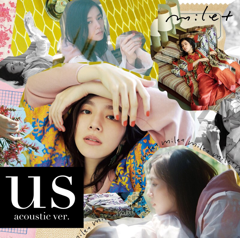 milet「us -acoustic ver.- 」ジャケット