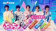 UHA味覚糖「ぷっちょ」の新テレビCM「Kinちょ & Prinちょ」編より。