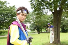 タクヤとリョウガ（奥）。