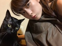 MiKiNA（EMPiRE）× 愛猫のポポ、ココ、ビビ