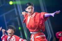 ディアフレンズのセンターを務めた林優菜。