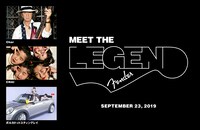 「Fender presents “Meet the Legend”」告知ビジュアル