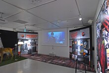 「the pillows museum Buster's diner」の様子。