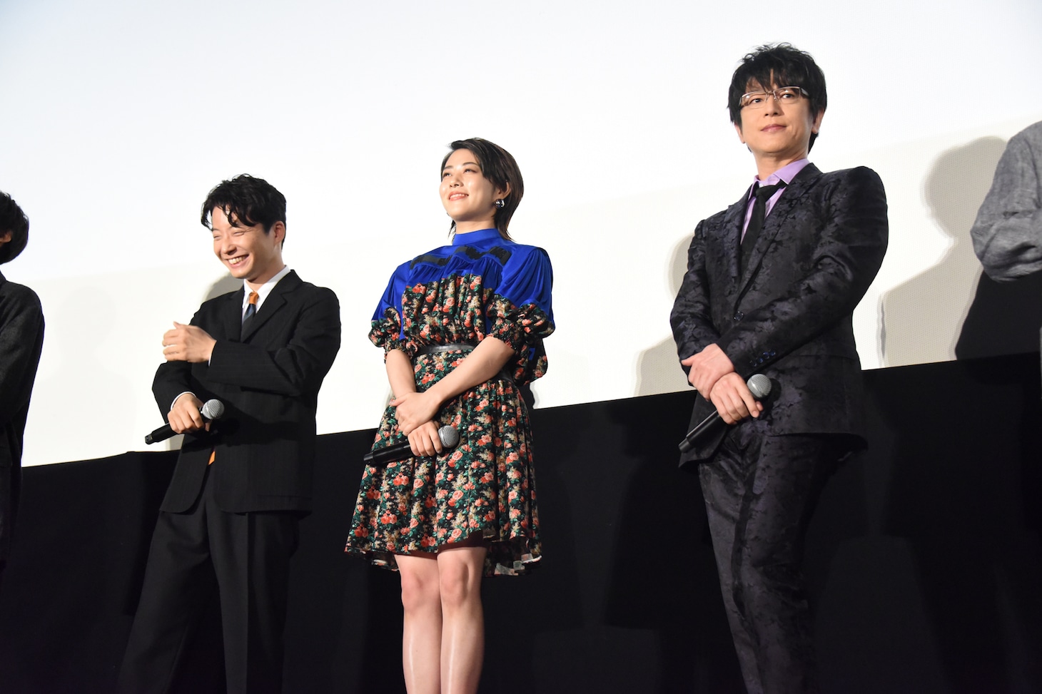 左から“気配り大名”星野源、“焼肉大王”高畑充希、“気配り元王子”及川光博。