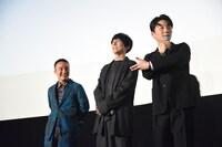 ワチャワチャする濱田岳、高橋一生、星野源。