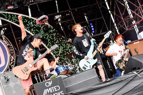 04 Limited Sazabys（Photo by AZUSA TAKADA﻿）