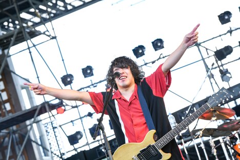 谷口鮪(Vo, G / KANA-BOON)(撮影:岸田哲平)