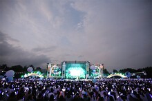 「After the Rain 2019 ～真夏のそらまふ大発生!!＠富士急ハイランド～」8月25日公演の様子。（撮影：小松陽祐［ODD JOB］、堀卓朗［ELENORE］、釘野孝宏）