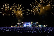 「After the Rain 2019 ～真夏のそらまふ大発生!!＠富士急ハイランド～」8月25日公演の様子。（撮影：小松陽祐［ODD JOB］、堀卓朗［ELENORE］、釘野孝宏）