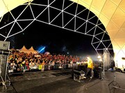 オカモトレイジ(OKAMOTO'S)によるクロージングDJの様子。(写真提供:スペースシャワーTV)