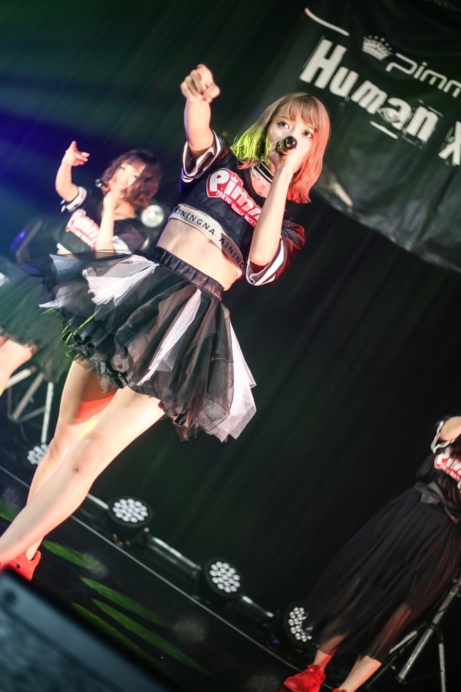 郡司英里沙。8月20日に東京・TSUTAYA O-WESTで開催された「Pimm's Presents, Human Xrossing Summer special」の様子。