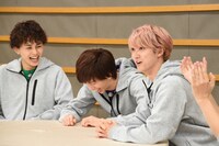 左からタクヤ、リョウガ、ユーキ。