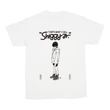 「Shiggy Jr. LAST LIVE - That's what I call Shiggy Jr. -」Tシャツのデザイン。