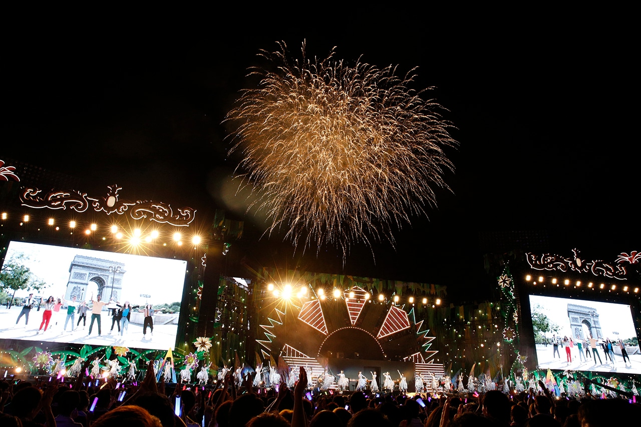 乃木坂46「乃木坂46 真夏の全国ツアー2019」最終公演の様子。（写真提供：ソニー・ミュージックレーベルズ）