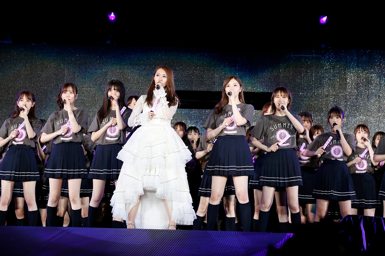 乃木坂46「乃木坂46 真夏の全国ツアー2019」最終公演の様子。（写真提供：ソニー・ミュージックレーベルズ）