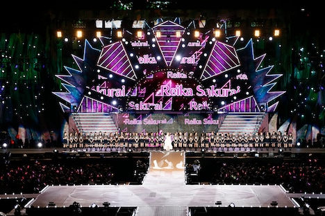 乃木坂46「乃木坂46 真夏の全国ツアー2019」最終公演の様子。（写真提供：ソニー・ミュージックレーベルズ）