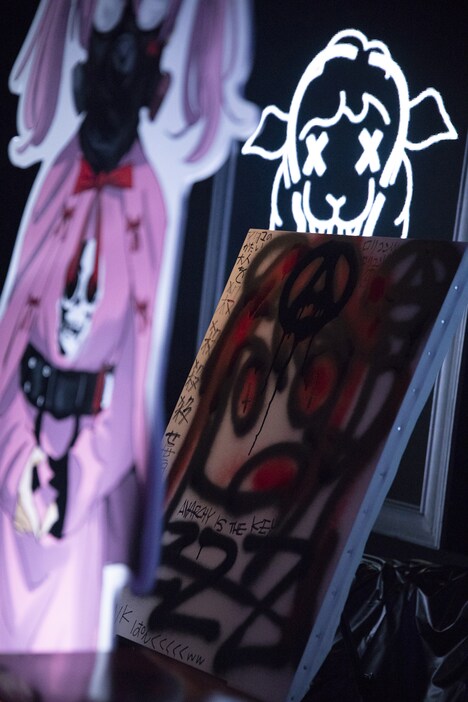 Otaku Hero（Jun Inagawa）のライブペイントで完成した作品。