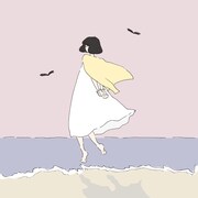 西中島きなこ「にんげん」配信ジャケット