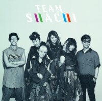 TEAM SHACHI「Rocket Queen feat. MCU / Rock Away」positive exciting soul盤ジャケット