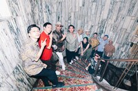 「VIDEOTAPEMUSIC "The Secret Life Of VIDEOTAPEMUSIC" Release Tour」東京公演の出演者たち。（撮影：廣田達也）