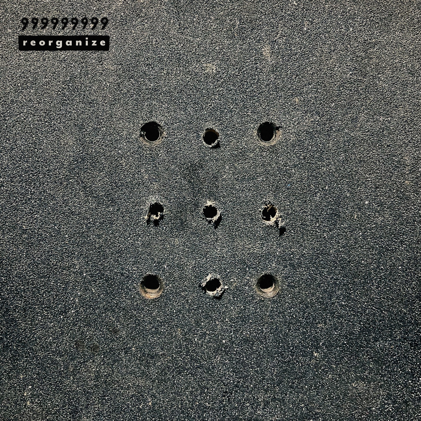 999999999「reorganize」ジャケット