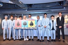 東京スカパラダイスオーケストラとGinza Sony Park主宰の永野大輔ソニー企業株式会社代表取締役社長 / チーフブランディングオフィサー。