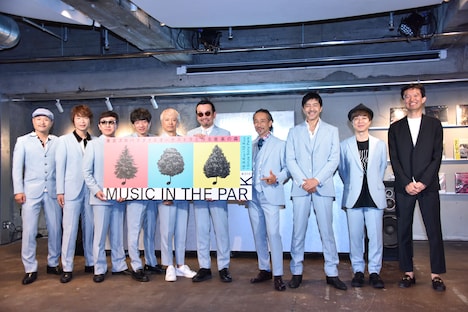 東京スカパラダイスオーケストラとGinza Sony Park主宰の永野大輔ソニー企業株式会社代表取締役社長 / チーフブランディングオフィサー。