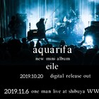 aquarifaが3年ぶり新作「eile」リリース、WWWでワンマン開催