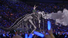 水樹奈々「STARTING NOW！」ライブ映像のワンシーン。
