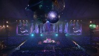 水樹奈々「エゴアイディール」ライブ映像のワンシーン。
