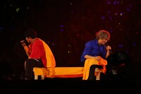 左から山田一郎を演じる木村昴、碧棺左馬刻を演じる浅沼晋太郎。（撮影：田浦ボン、キシノユイ、渡辺慎一）