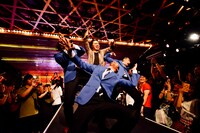 赤犬のライブの様子。（撮影：タイコウクニヨシ）