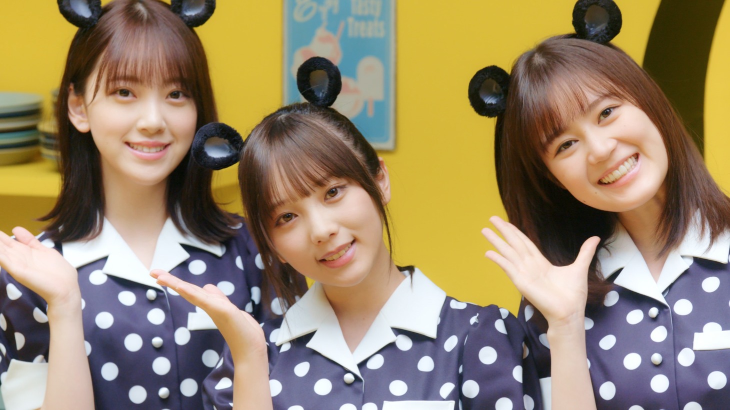 シソンヌと乃木坂46が共演する「Daily Life of Mouse Diner」より。