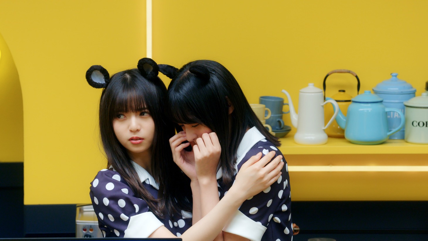 シソンヌと乃木坂46が共演する「Daily Life of Mouse Diner」より。