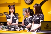 マウスコンピューターの新WEB動画「Daily Life of Mouse Diner」撮影時の様子。