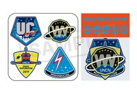 ユニコーン「UC100W」先着購入特典のオリジナルマグネット。