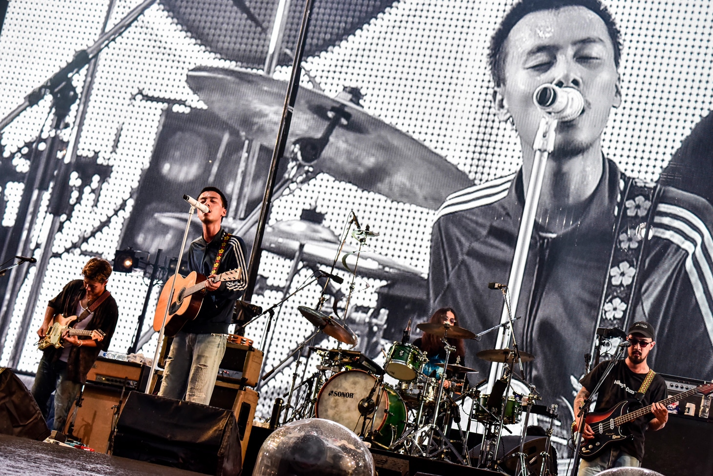 「"Suchmos THE LIVE" YOKOHAMA STADIUM」の様子。（Photo by Shun Komiyama）